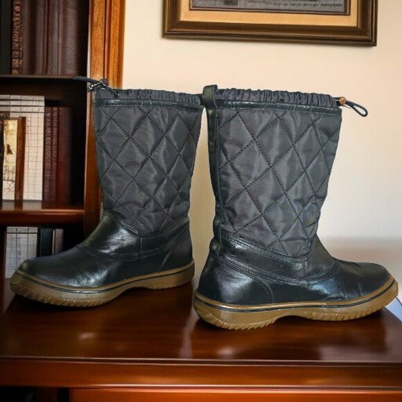 COACH SAMARA ( 7 ) Anline Black Leather with Quilted Upper Silver Hardware - Picture 4 of 12